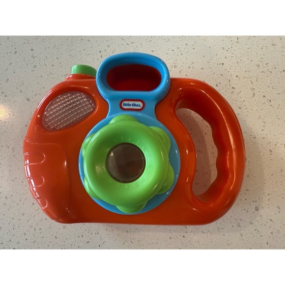 Little‎ Tikes My First Lil' Camera Pictures, Lights, Sounds, Orange Working - Picture 1 of 11